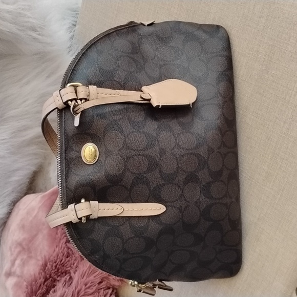 Coach Handbags - Coach Brown Signature Handbag. Duplicate Listing.